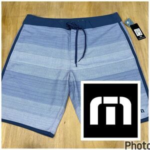 Men's Blue Swim Shorts by Brand